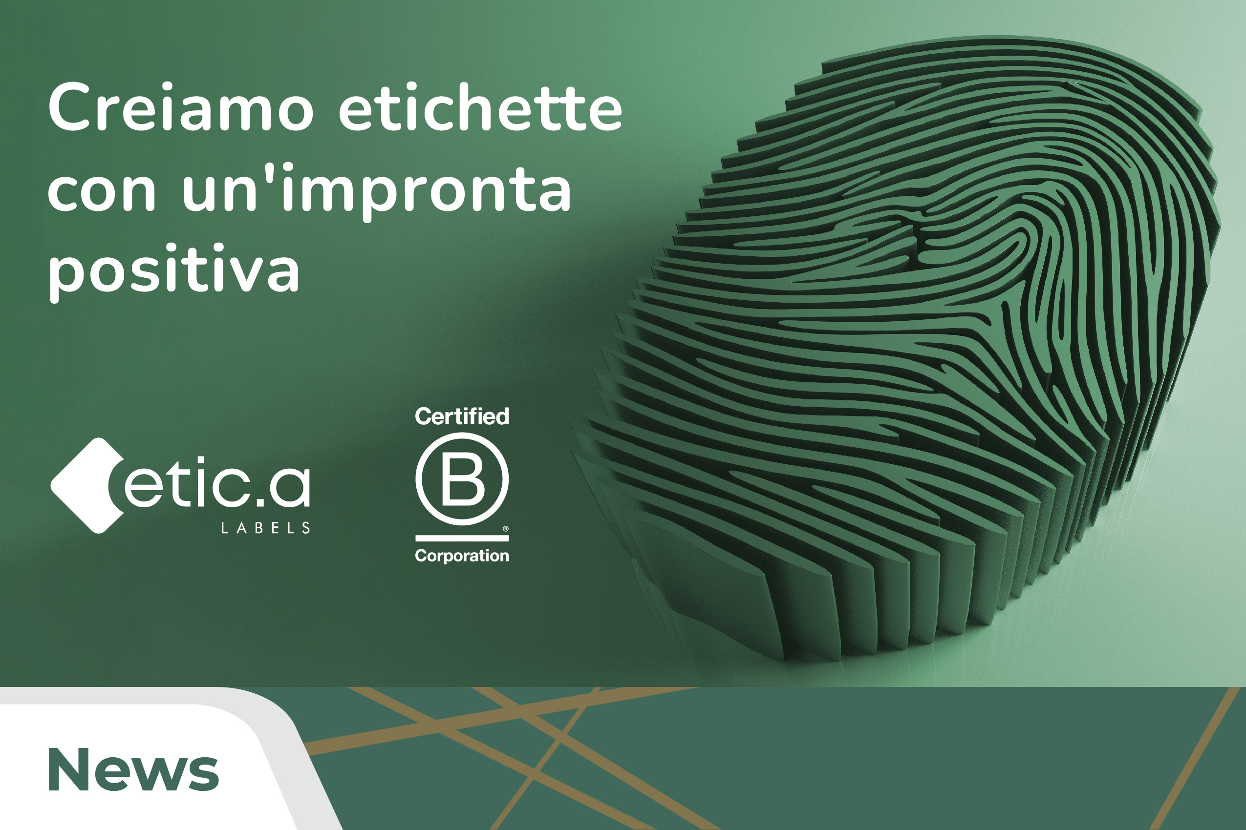 etic.a ottiene la certificazione B-Corp: un nuovo importante traguardo in favore della sostenibilità